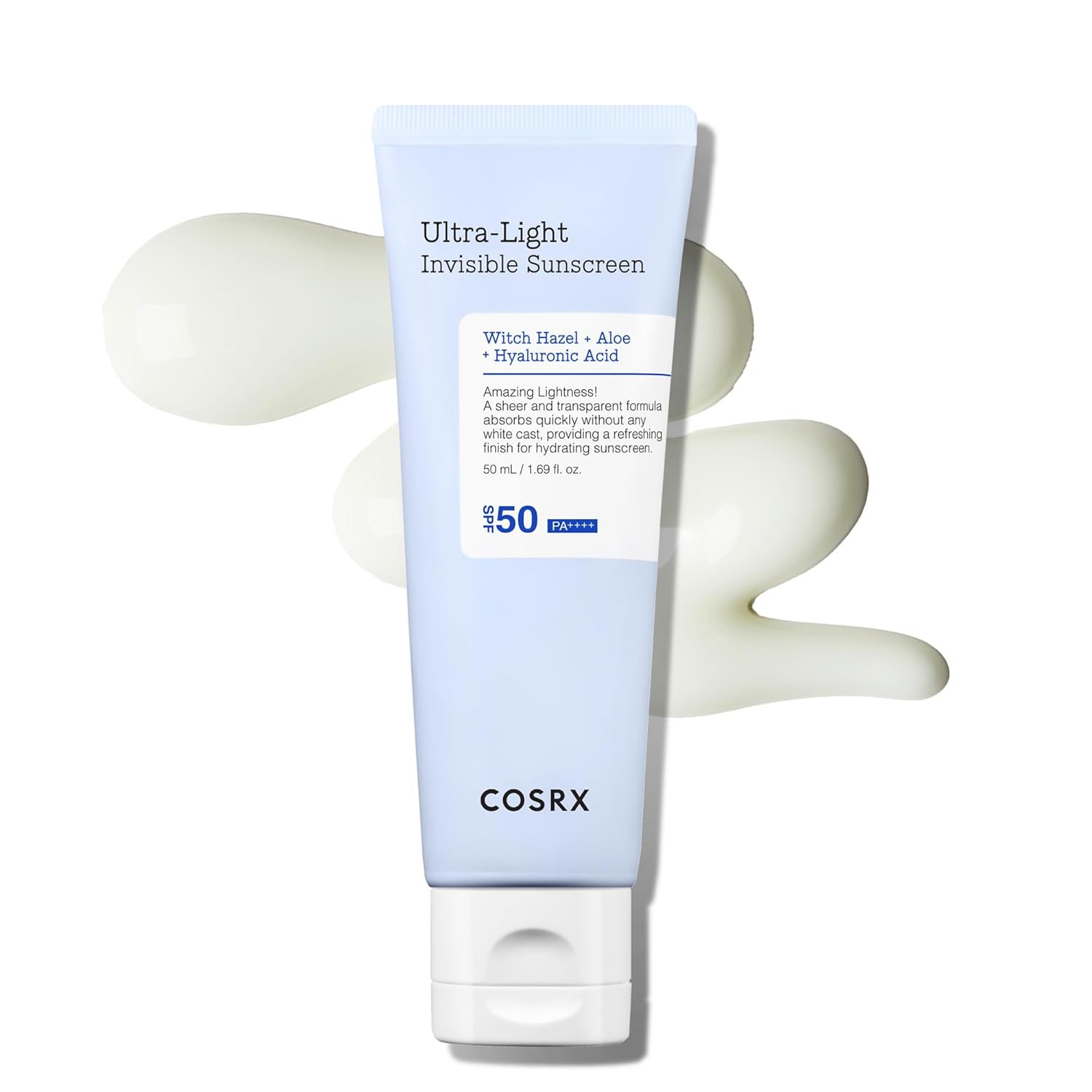 COSRX Ultra-Light Invisible Sonnencreme SPF50