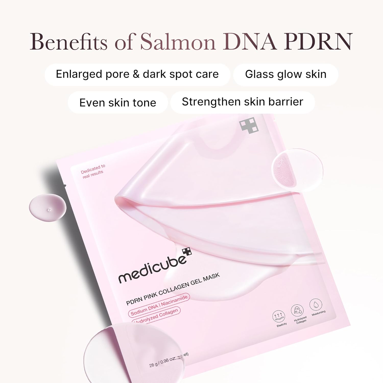 Medicube PDRN Pink Collagen Gel Maske 28 g