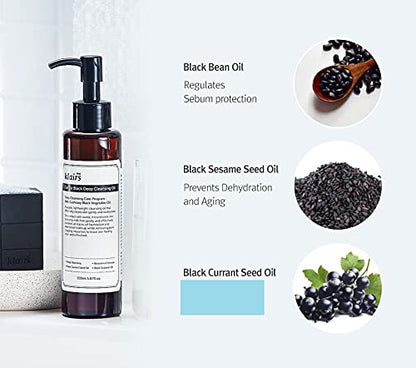 Dear Klairs Gentle Black Deep Cleansing Oil
