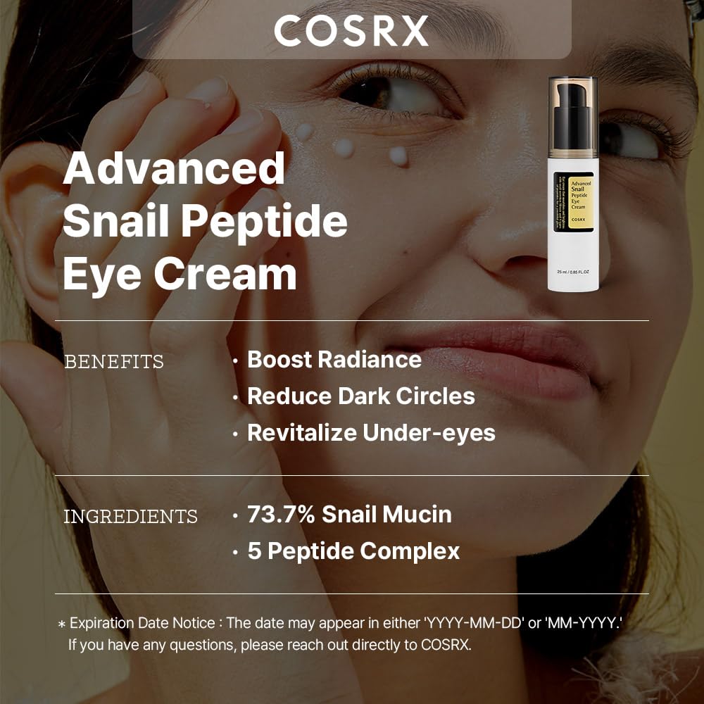 COSRX Advanced Snail Peptide Eye Cream