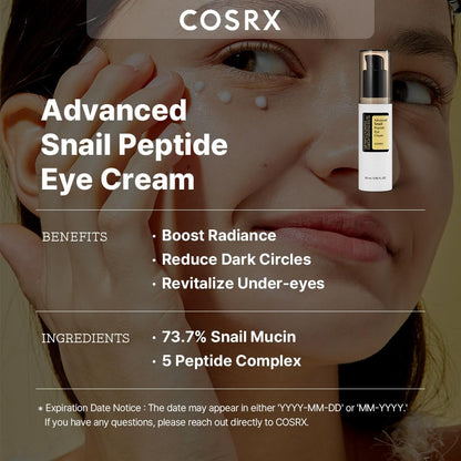 COSRX Advanced Snail Peptide Eye Cream