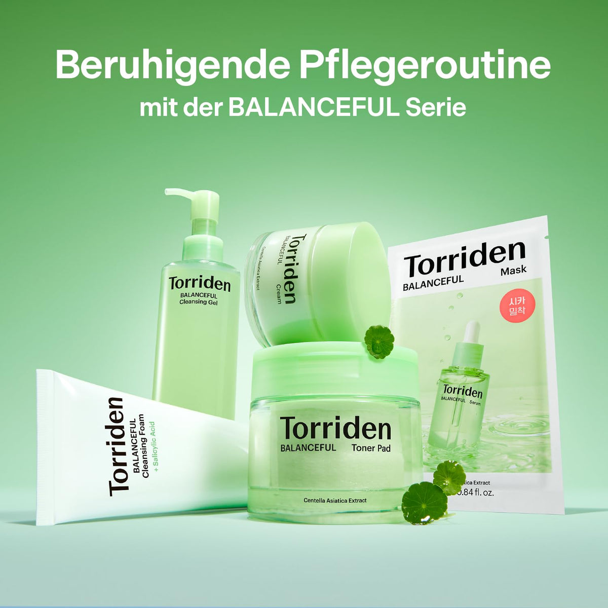 Torriden Balanceful Toner Pad Centella Asiatica Extract