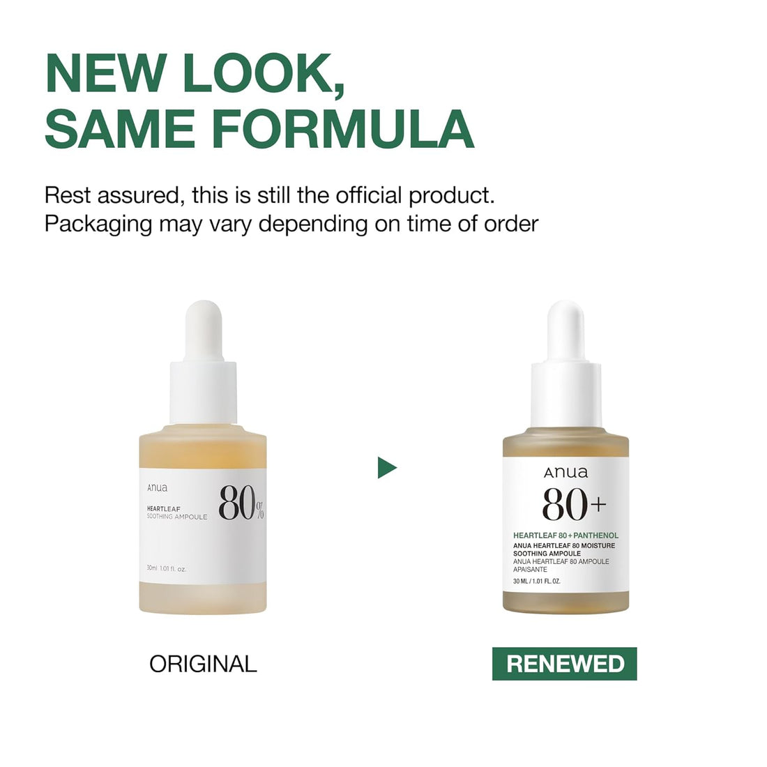 Anua Heartleaf 80% Soothing Ampoule