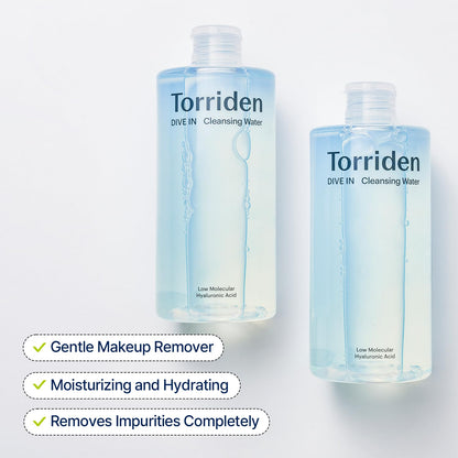 Torriden Dive In Cleansing Water Low Molecular Hyaluronic Acid
