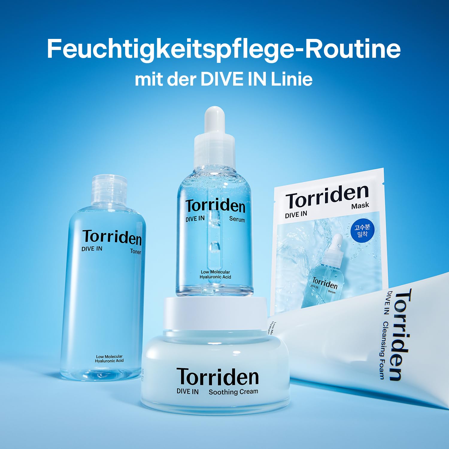 Torriden Dive In Cleansing Foam Low Molecular Hyaluronic Acid