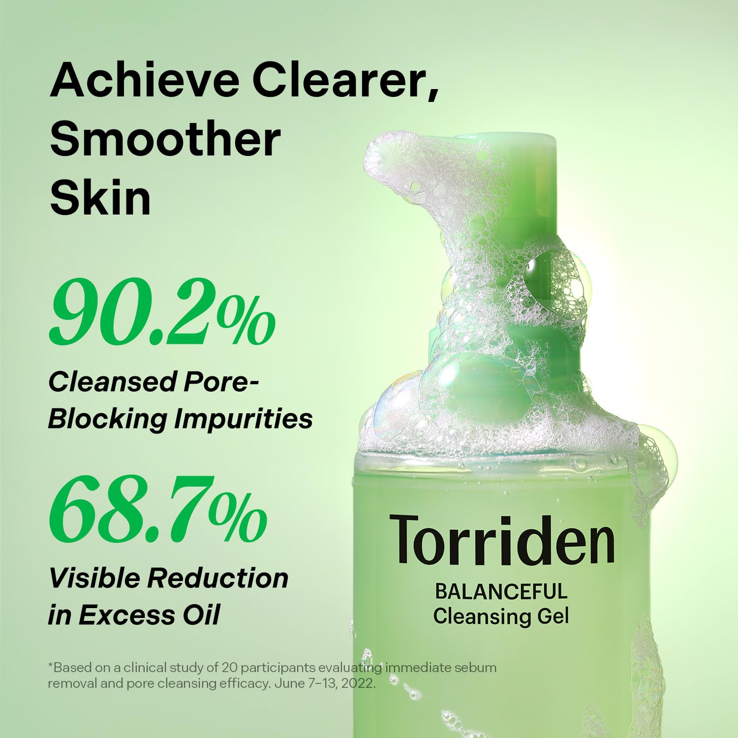 Torriden Balanceful Cleansing Gel Centella Asiatica Extract