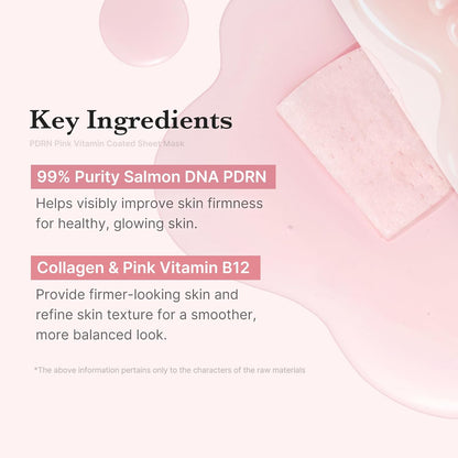 medicube Salmon DNA PDRN Pink Vita Coating Maske 22g