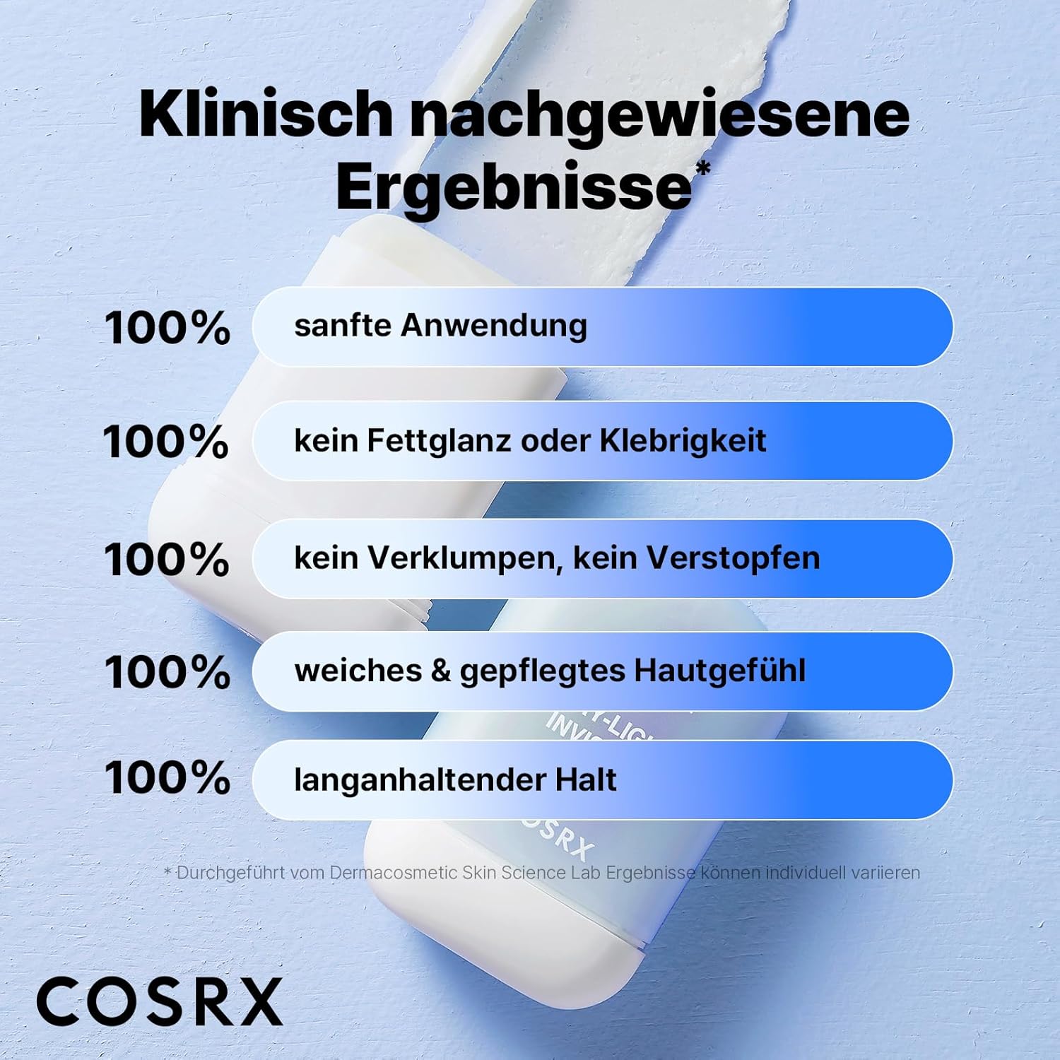 COSRX Airy-Light Invisible Sun Stick Sonnencreme SPF 50+