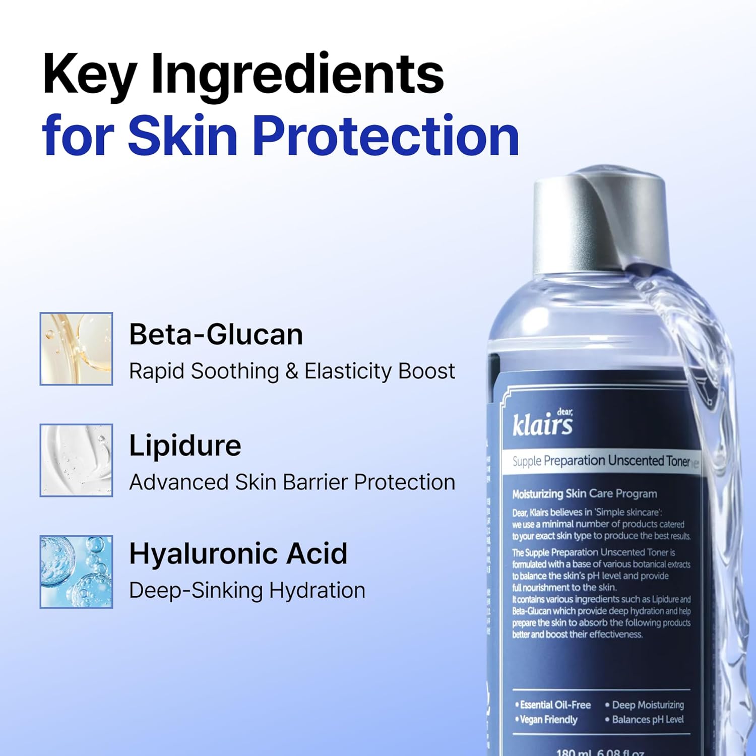 Dear Klairs Supple Preparation Unscented Toner