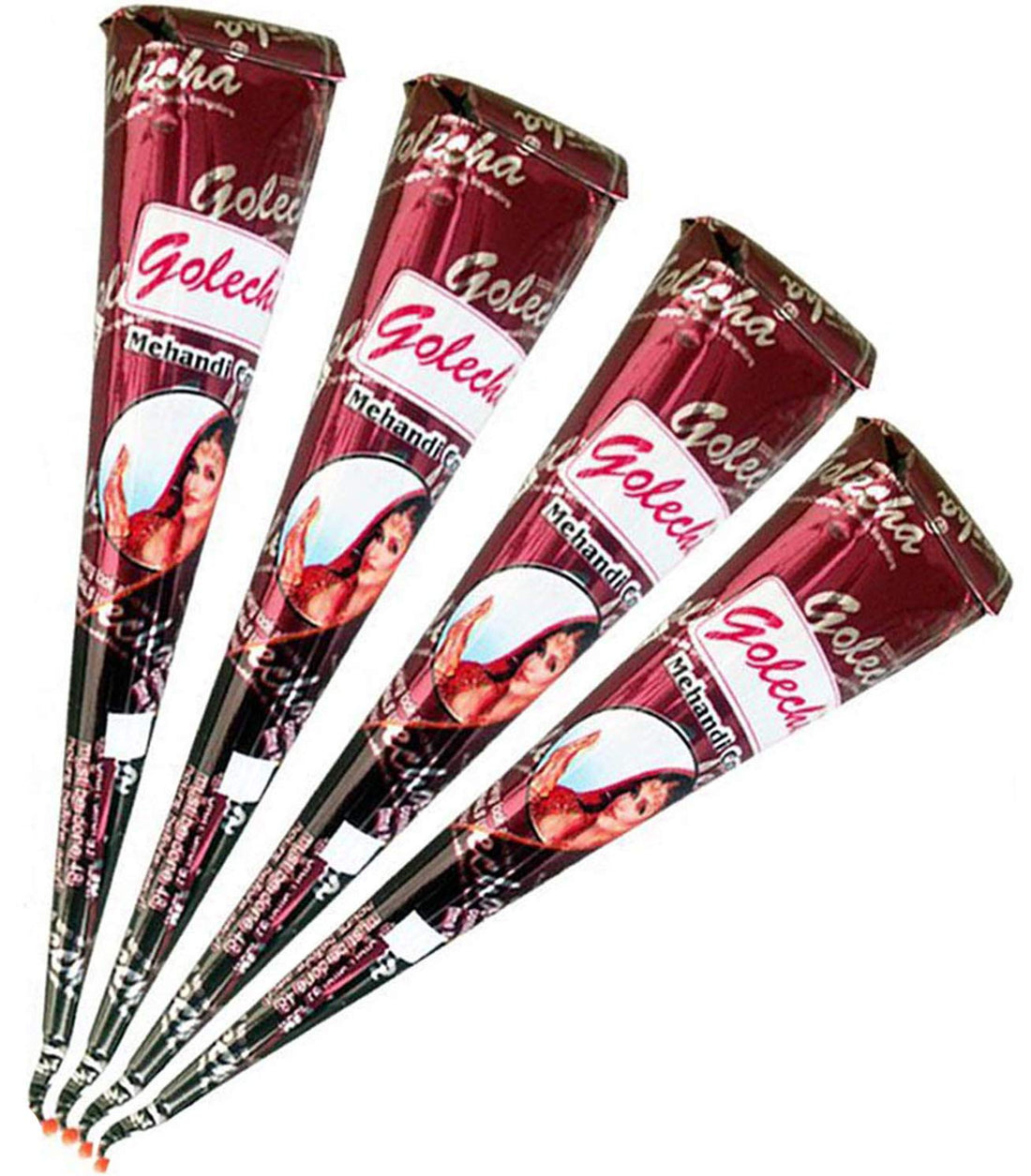 Golecha Hennapaste 4x25g - 100% natürlich Rotbraun