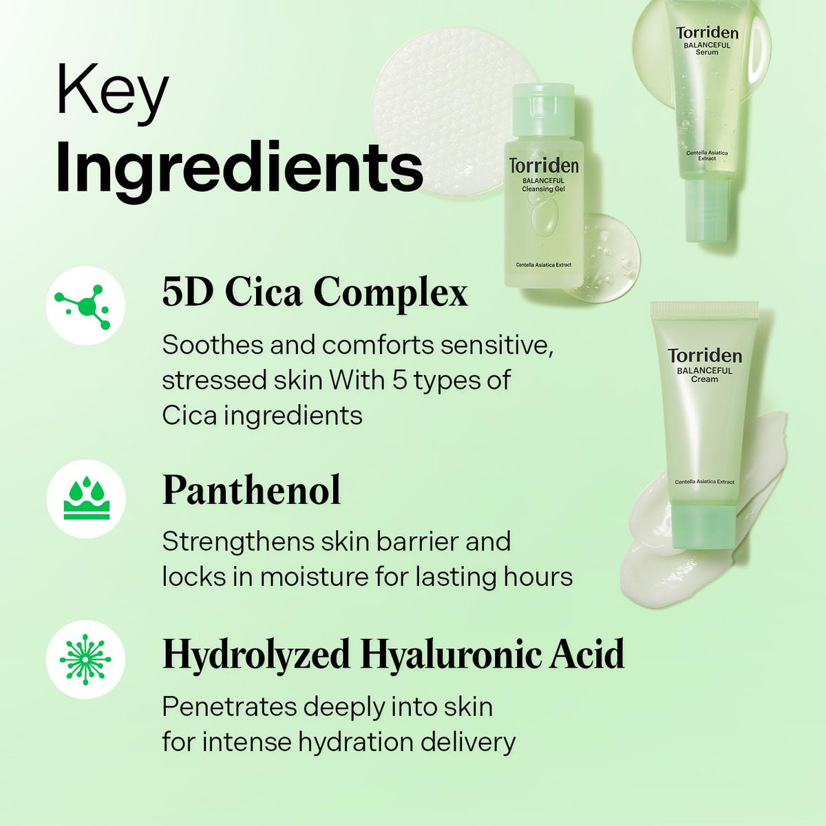 Torriden Balanceful Trial Kit Centella Asiatica Extract
