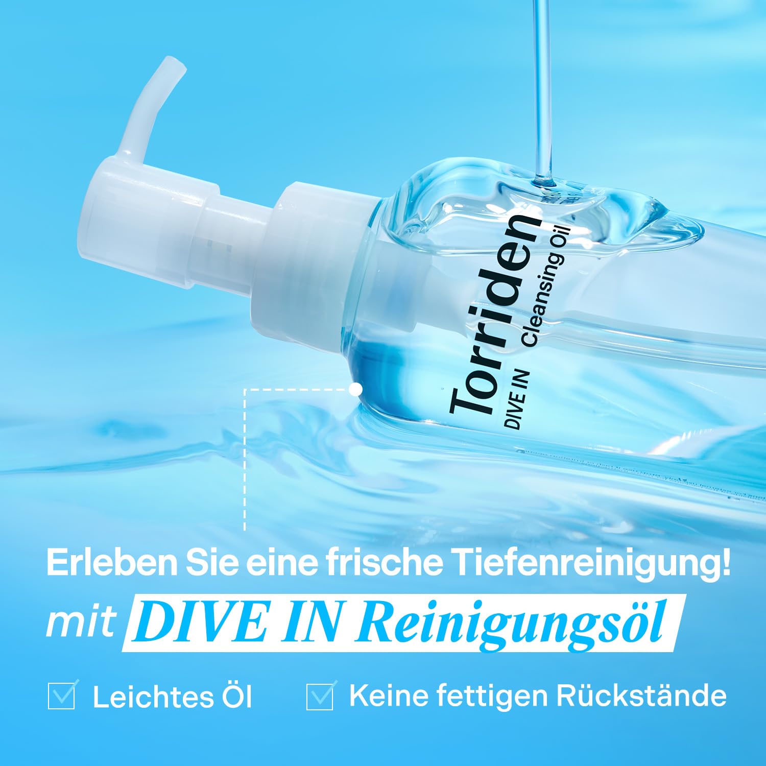 Torriden Dive In Cleansing Oil Low Molecular Hyaluronic Acid