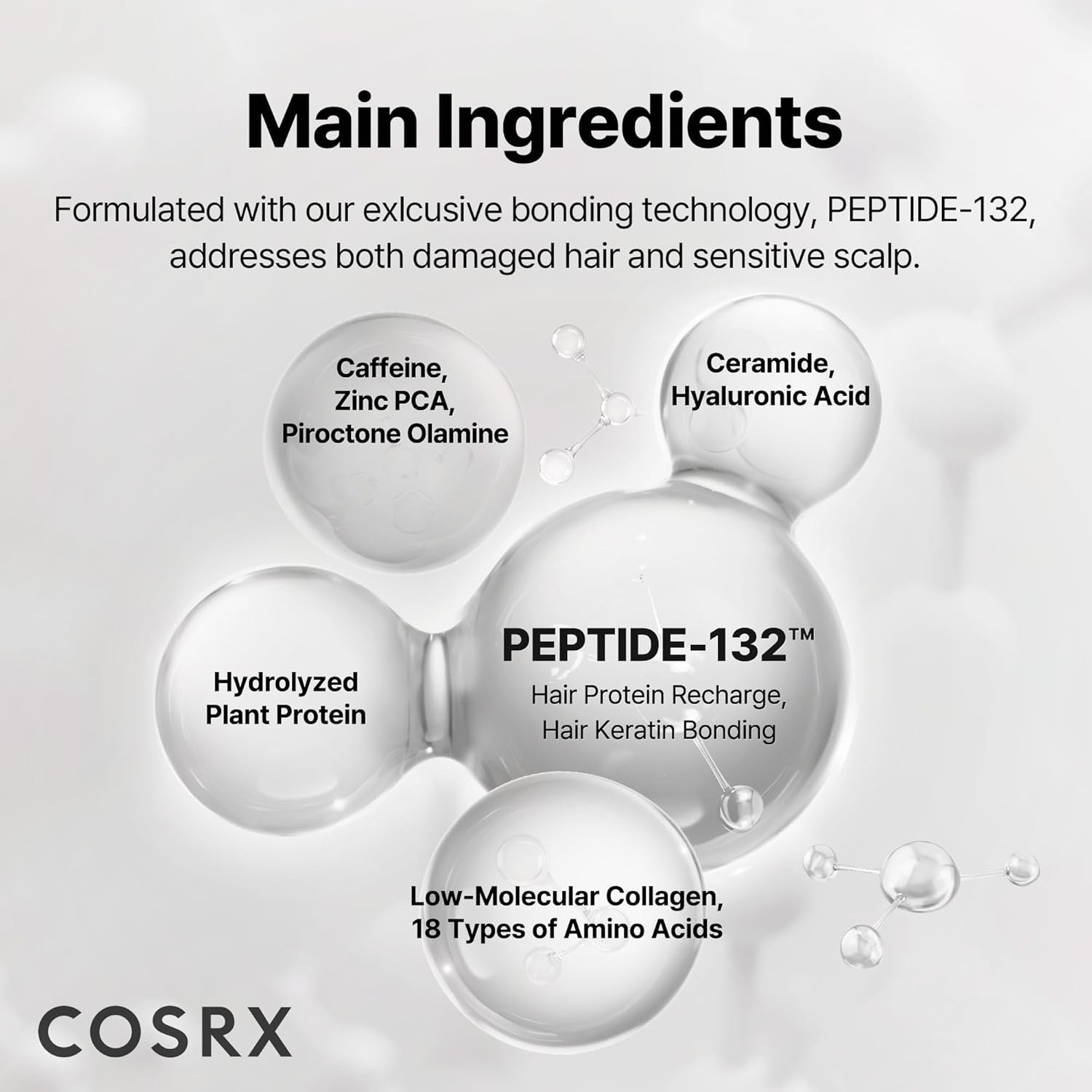 COSRX PEPTIDE 132 Ultra Perfect Haar Bonding Shampoo
