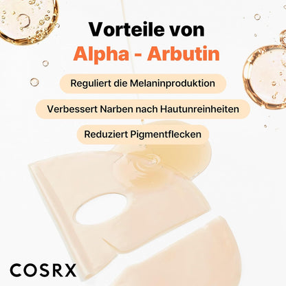 COSRX The Alpha-Arbutin Discoloration Care Hydrogel Gesichtsmaske