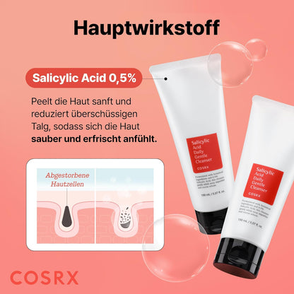 COSRX Salicylic Acid Daily Gentle Cleanser