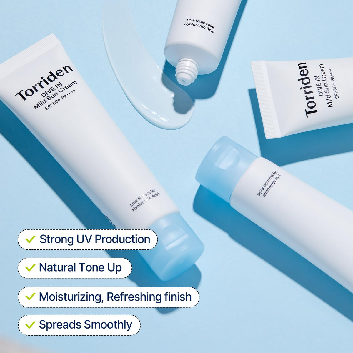 Torriden Dive In Mild Sun Cream SPF50+