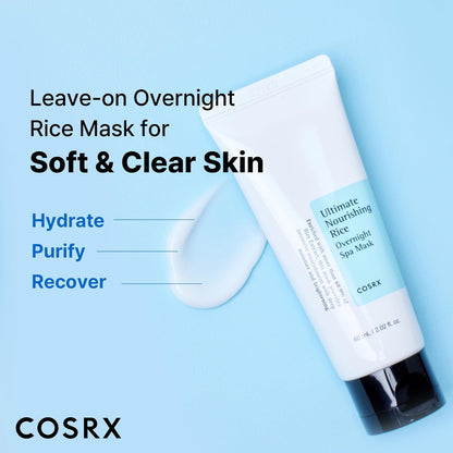 COSRX Ultimate Nourishing Rice Overnight Mask