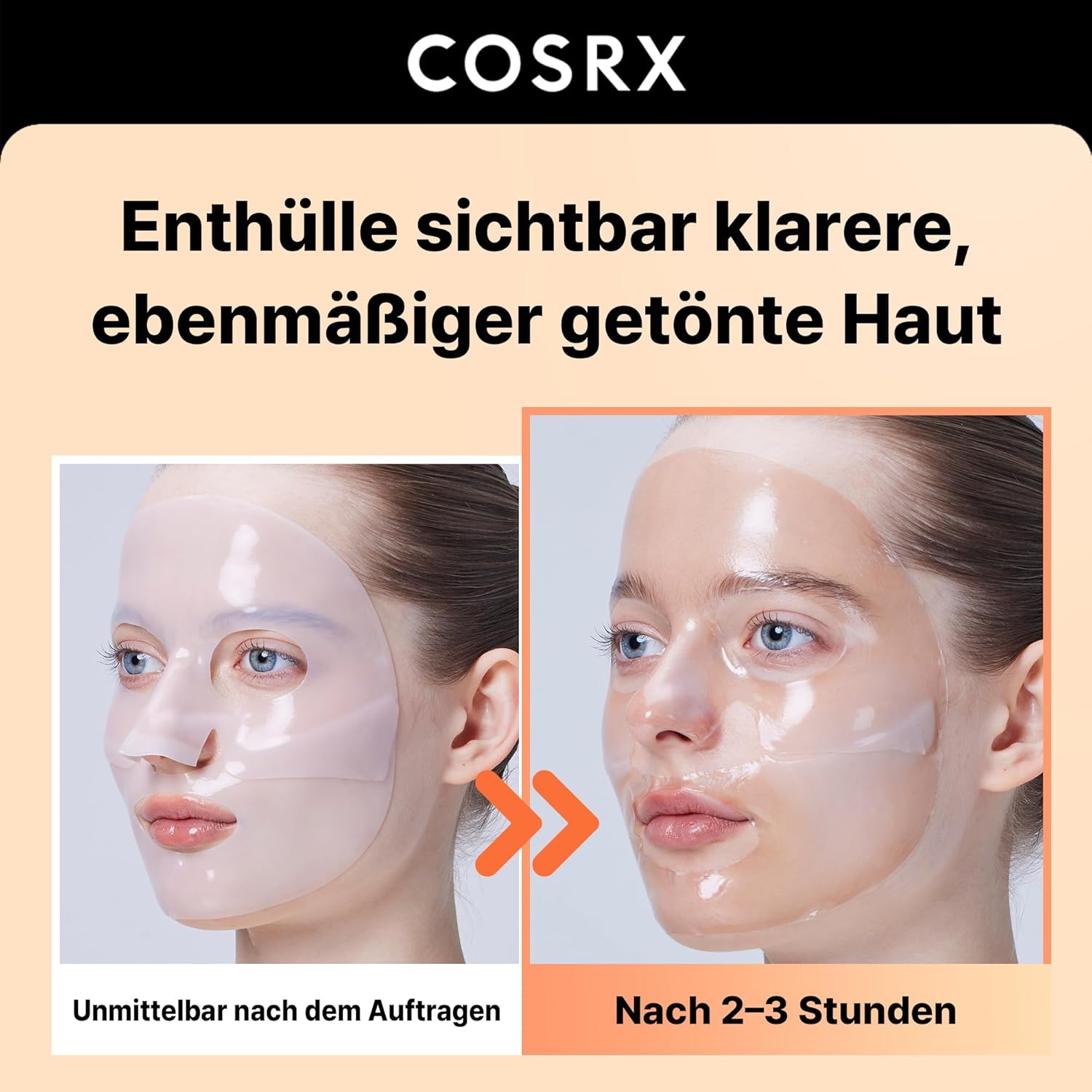 COSRX The Alpha-Arbutin Discoloration Care Hydrogel Gesichtsmaske