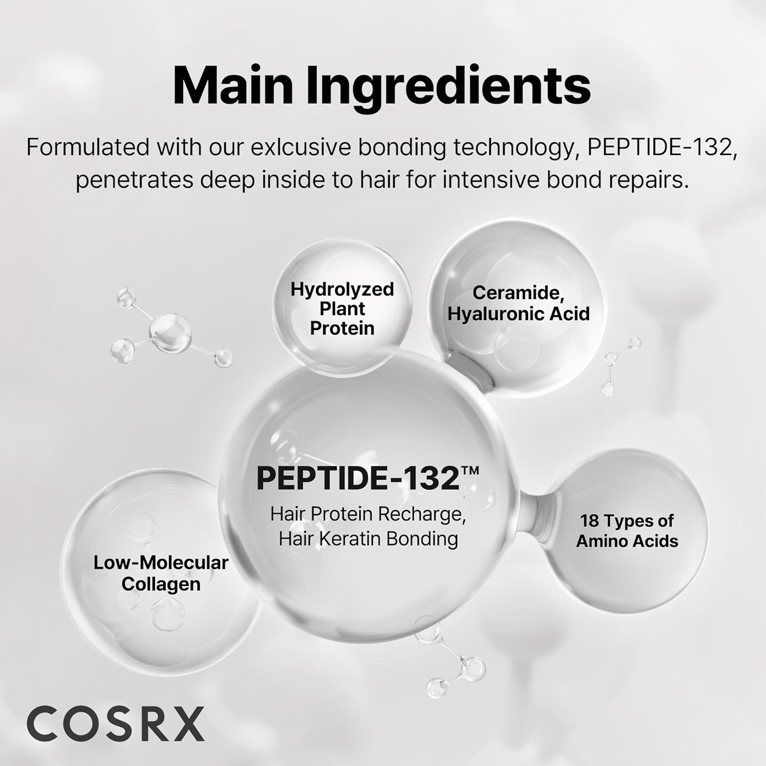 COSRX PEPTIDE 132 Haar Bond Repair Treatment