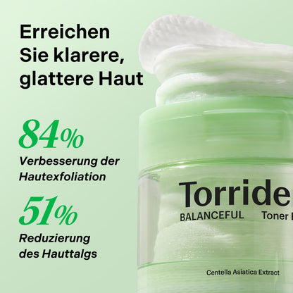 Torriden Balanceful Toner Pad Centella Asiatica Extract