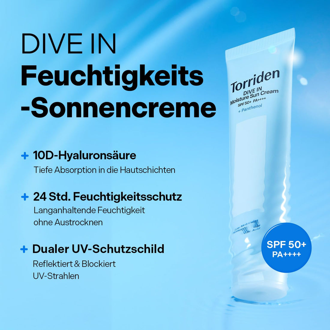 Torriden Dive In Moisture Sun Cream SPF50+