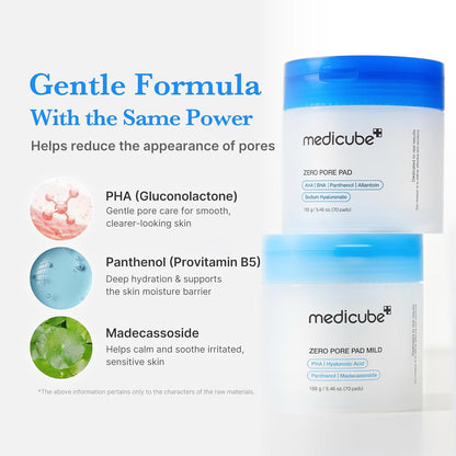 medicube Zero Pore Pad Mild
