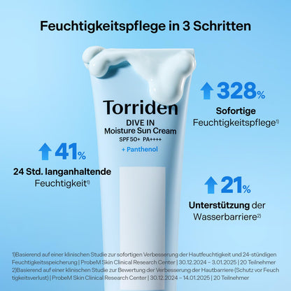Torriden Dive In Moisture Sun Cream SPF50+