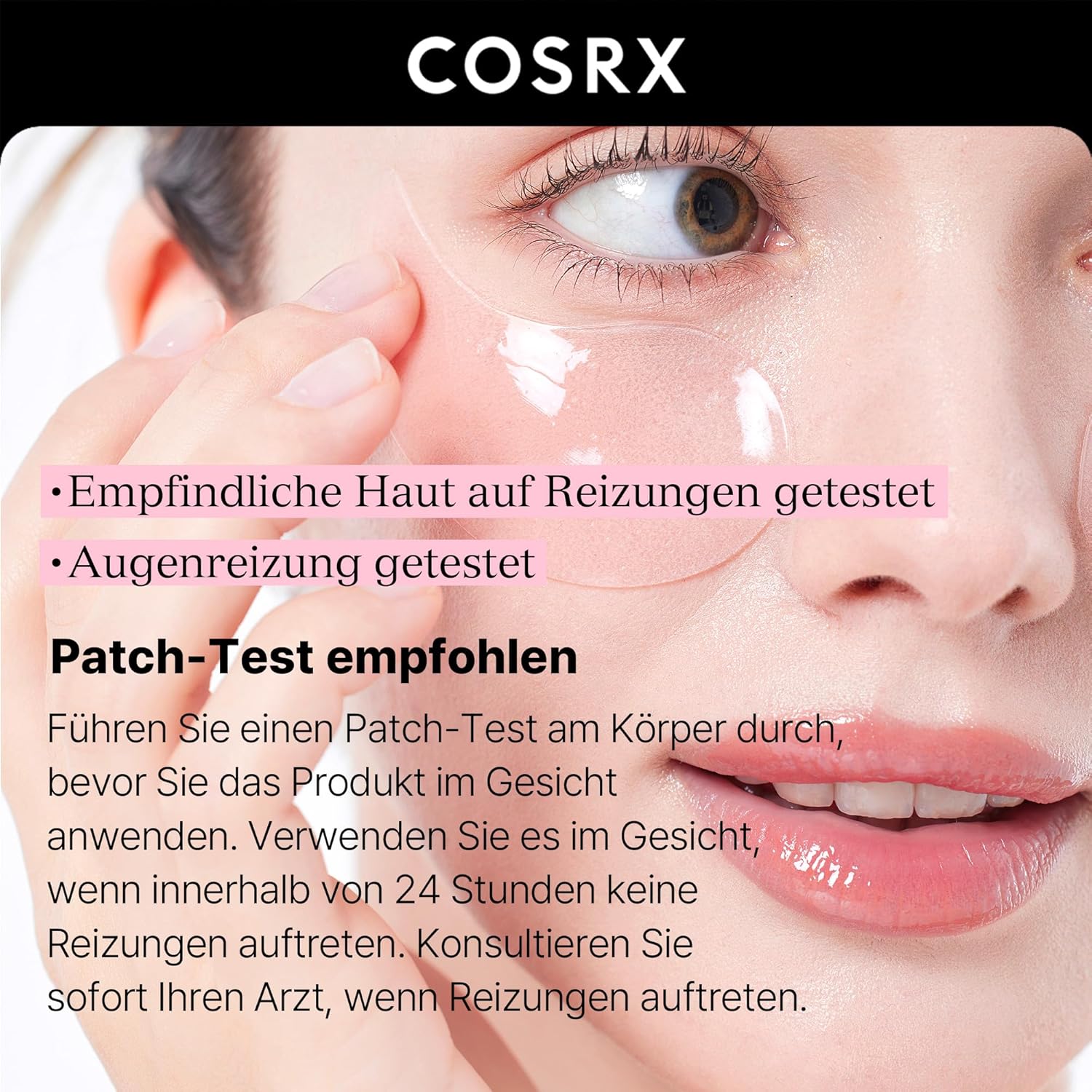 COSRX The Peptide Collagen Hydrogel Augenpads