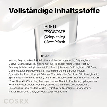 COSRX PDRN Exosome Skinplaning Glaze Mask