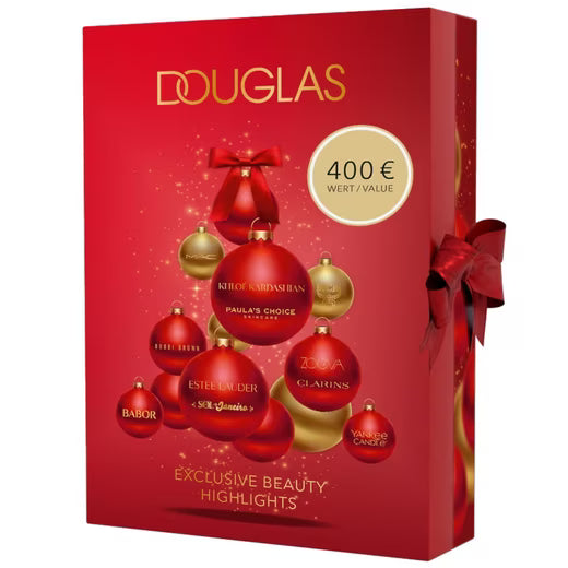 Douglas Adventskalender 2025 - 400 € Warenwert - PFLEGE, MAKE-UP &amp; DUFT Exclusive Beauty Highlights
