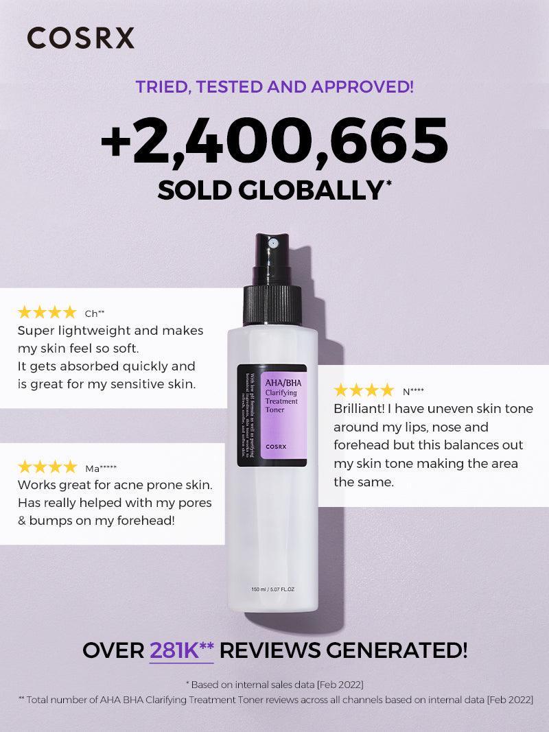 COSRX AHA/ BHA Clarifying Treatment Toner