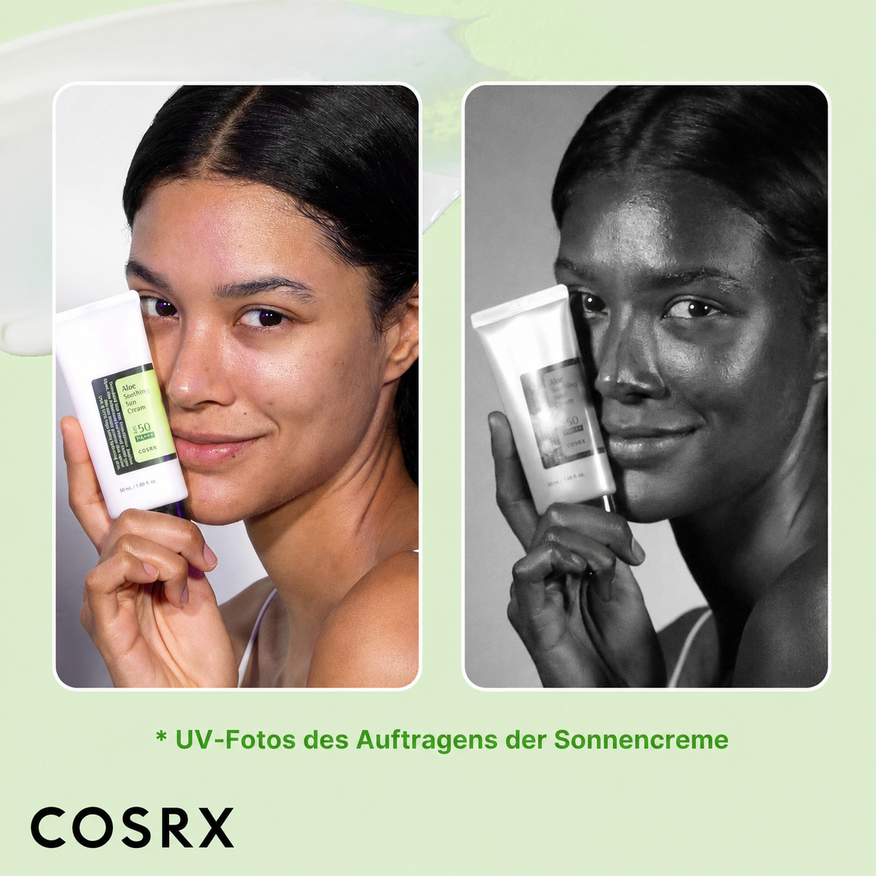 COSRX Aloe Soothing Sonnencreme SPF50