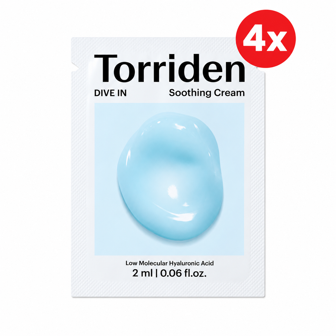 Torriden Dive In Soothing Cream Mini 4er-Pack